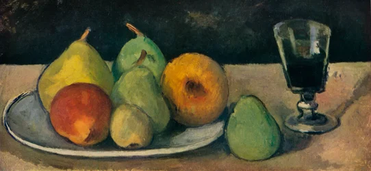 Glas und Birnen, 1879-80