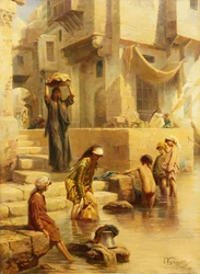 Die Badenden, 1896