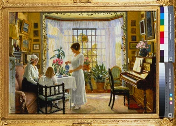 Nachmittagstee, 1914