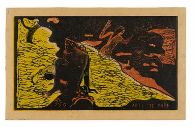 Auti te pape (Frauen am Fluss), aus der Noa Noa Suite