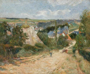 Eingang zum Dorf Osny