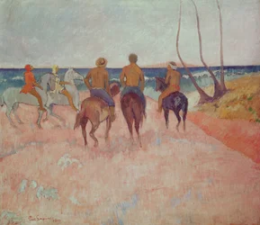 Reiter am Strand (Hiva Hoa) 1902