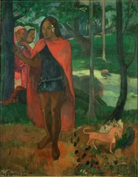 Der Zauberer von Hiva Oa, auch der Marquesaner mit dem roten Umhang genannt