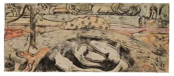 Manao tupapau (Sie denkt an den Geist oder Der Geist denkt an sie)