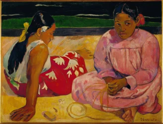 Tahitianische Frauen am Strand, 1891, 69 × 91 cm, RF 2765