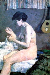 Studie eines Aktes, 1880