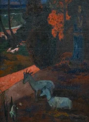 TARARI MARURU (Landschaft mit zwei Ziegen)