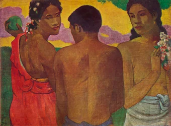 Die drei Tahitianer, 1899