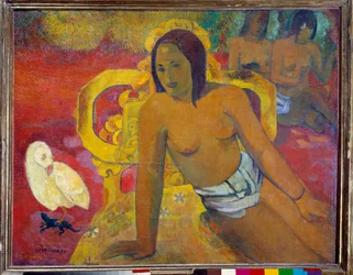 Vairumati. Gemälde von Paul Gauguin (1848-1903)