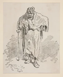 (Alte Bettlerin)