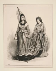 1400. Damen von Paris.