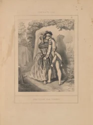 Arm in Arm, aus der Serie Szenen des intimen Lebens