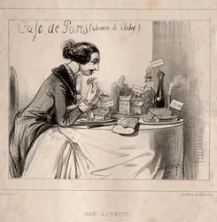 Croquis Fantastique: Guten Appetit, 1839