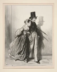 Eugène und seine Kleine.