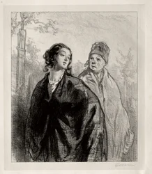 Das Mädchen und die Mutter