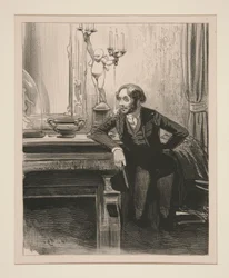 La fille de la maison chante (d)
