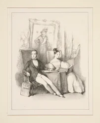 Der Bruder und die Schwester / Prag (Henri, Graf von Chambord und die Herzogin von Parma als Kinder)