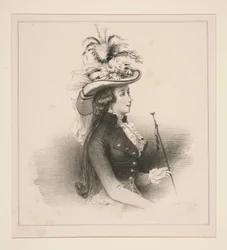 Pariser Moden im Jahr 1787