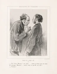 Masken und Gesichter: Hier und da