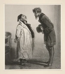 Mein Herr ... ich komme im Auftrag eines Freundes, der ... der sich ... in Clichy in Haft befindet ...