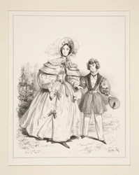 MORGENNEGLIGÉ. 1835.