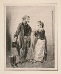 Man kann nicht mit Fräulein sprechen: Sie macht ihre Nägel...
