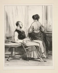 Was hast du? - Ich habe gerade Jules mit Madame Bouvier getroffen!...