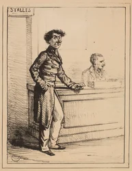 Stehender Mann