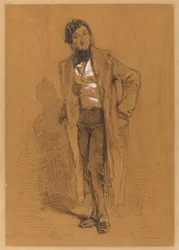 Stehender Mann
