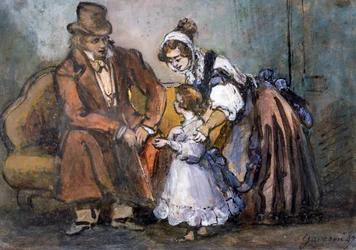 Die glückliche Familie, 1847