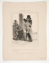 Voila la petite avec le brun qui l