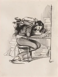 Émile Forgues, Old Nick, ca. 1835-1840