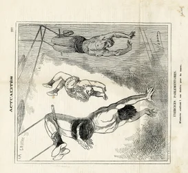 Illustration von Hadol (1835-1875) in Le Charivari