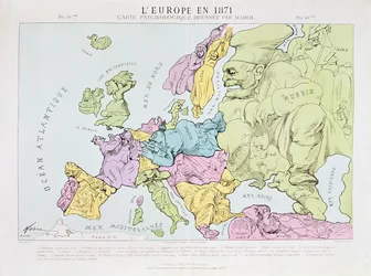 Europa im Jahr 1871, 1871