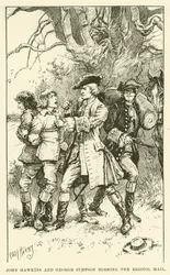 John Hawkins und George Sympson berauben die Bristol Post