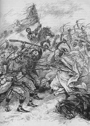 Mauren und Spanier unentwirrbar vermischt, 1902