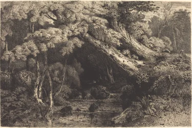 Saint-Pierre-Bach bei Pierrefond (Ruisseau de Saint-Pierre, près Pierrefond)