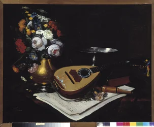 Stillleben mit Mandoline