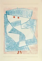 Ein Kind geht nach Hause