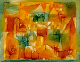 Fassade Braun-Grün, 1919
