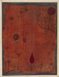 Früchte auf Rot, 1930