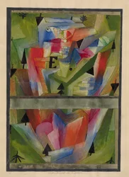 Landschaft bei E. in Bayern, 1921