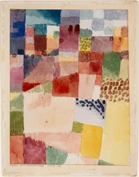 Motiv aus Hamammet, 1914