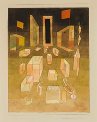 Nichtkomponiertes im Raum, 1929