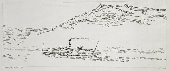 Dampfschiff auf dem Thunersee
