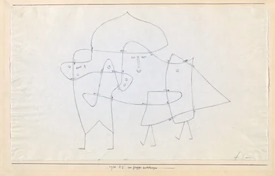 Zur Gruppe geschlungen, 1930