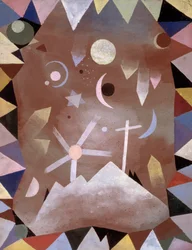 Über Bergeshöhe, 1917