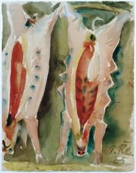 Geschlachtete Schweine