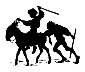 Scherenschnitt von Paul Konewka (Litho)