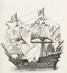 Kriegsschiff des 16. Jahrhunderts